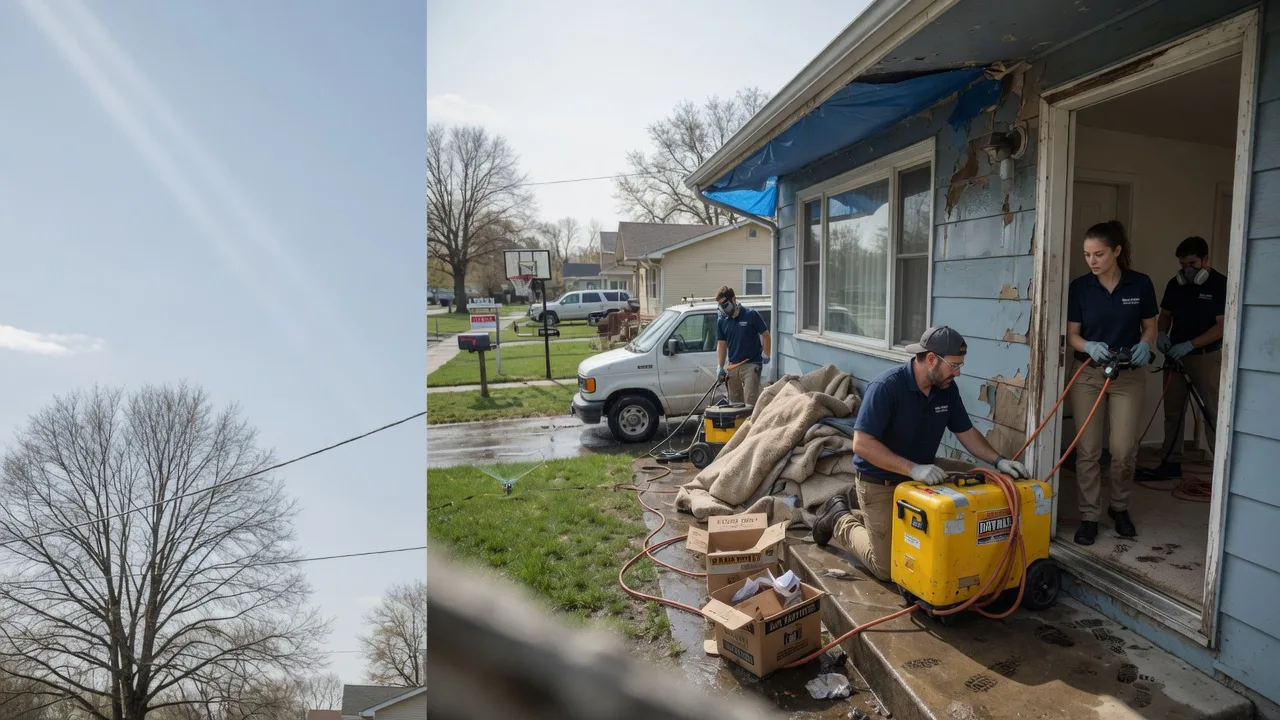 Basement Flood Cleanup in Wyanet, IL near me